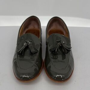 🐆 Office London grey Patent Leather Tassel Loafers